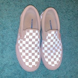 VANS Reflective White Slip-Ons